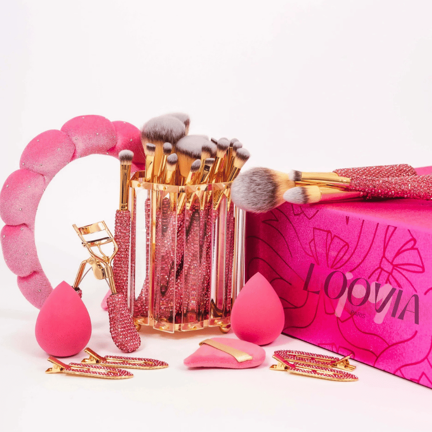 Box Makeup "Rose Ruby" 31 pièces