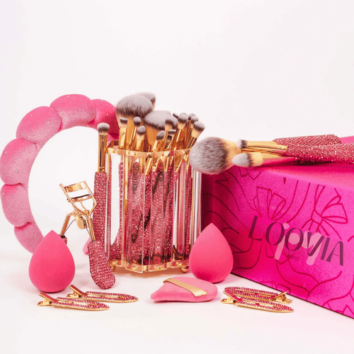 Box Makeup "Rose Ruby" 31 pièces