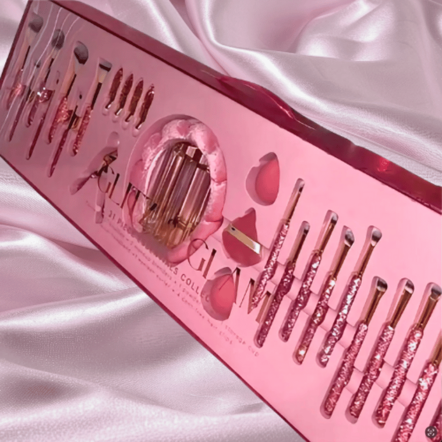 Box Makeup "Rose Ruby" 31 pièces