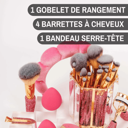 Box Makeup "Rose Ruby" 31 pièces